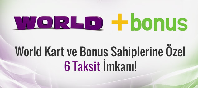 6 Taksit İmkanı